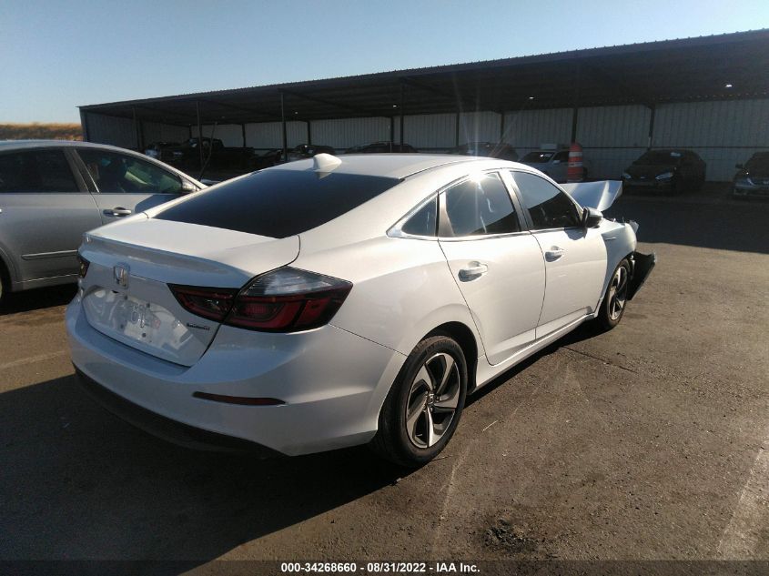 2022 HONDA INSIGHT EX 19XZE4F5XNE003778
