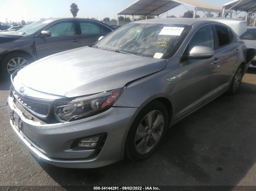 2015 KIA OPTIMA HYBRID EX KNAGN4AD2F5087644