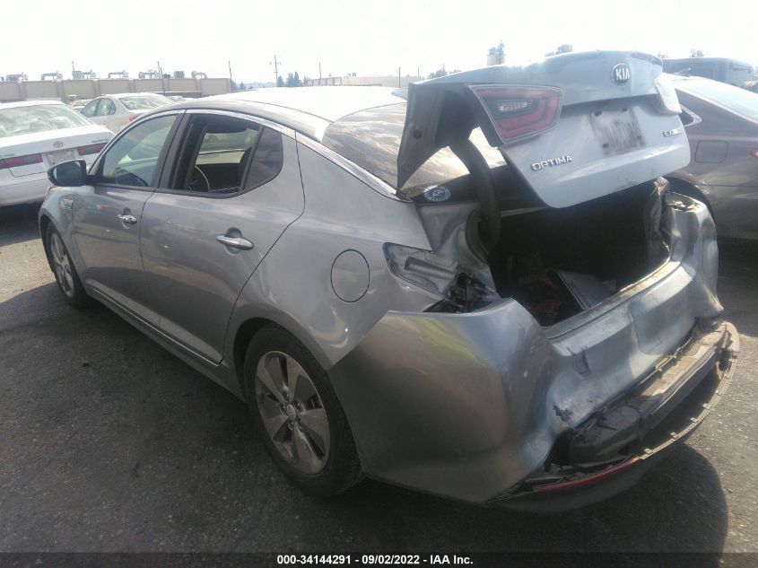 2015 KIA OPTIMA HYBRID EX KNAGN4AD2F5087644