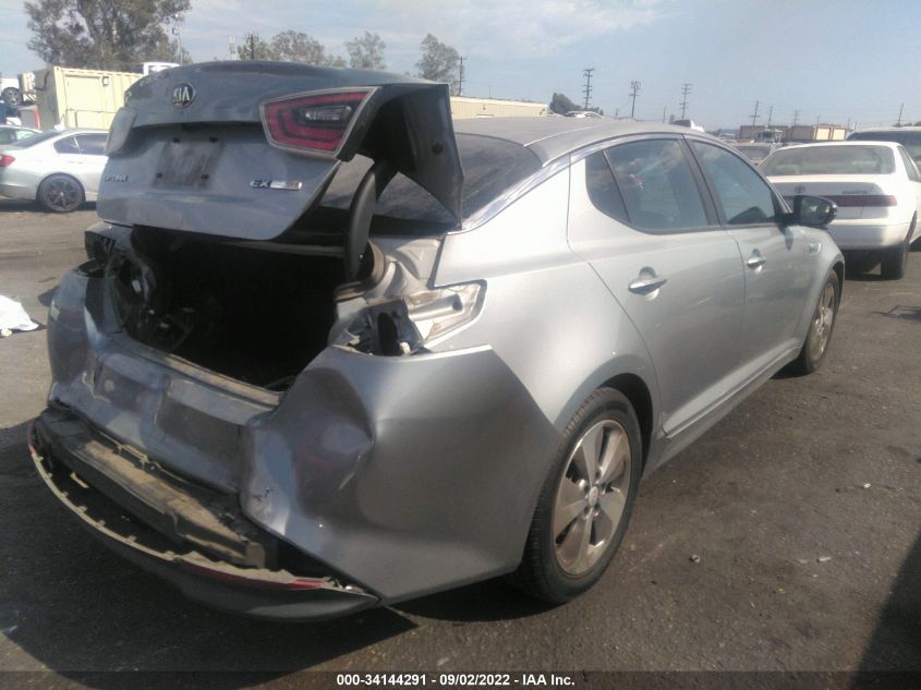 2015 KIA OPTIMA HYBRID EX KNAGN4AD2F5087644