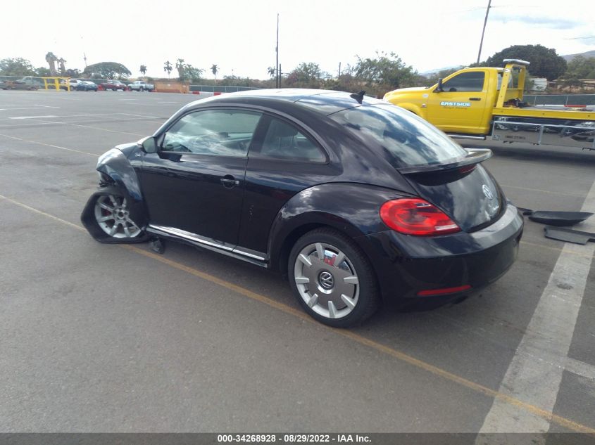 2013 VOLKSWAGEN BEETLE COUPE 2.0T TURBO 3VWVS7ATXDM685237
