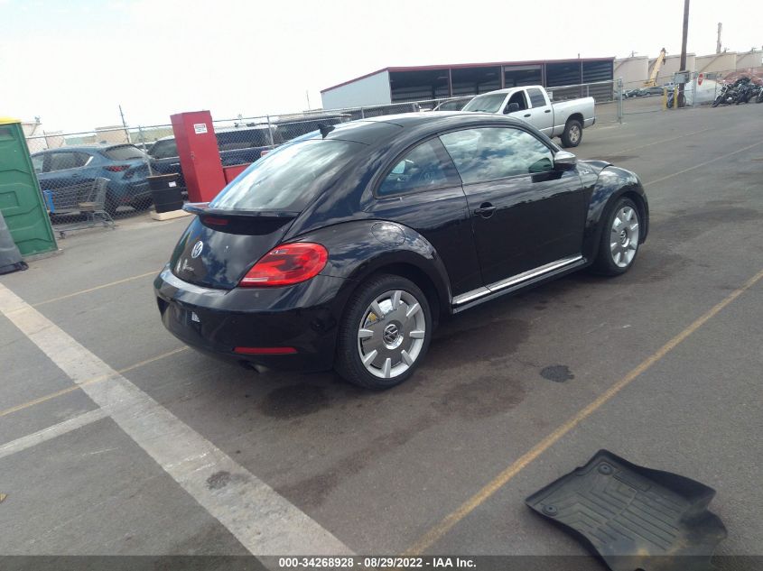 2013 VOLKSWAGEN BEETLE COUPE 2.0T TURBO 3VWVS7ATXDM685237