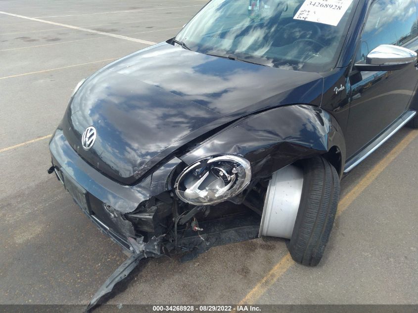 2013 VOLKSWAGEN BEETLE COUPE 2.0T TURBO 3VWVS7ATXDM685237