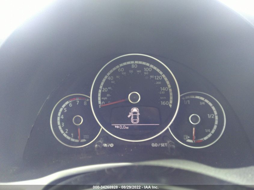 2013 VOLKSWAGEN BEETLE COUPE 2.0T TURBO 3VWVS7ATXDM685237