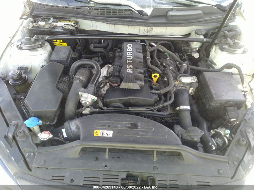 2013 HYUNDAI GENESIS COUPE 2.0T PREMIUM KMHHT6KD0DU107945
