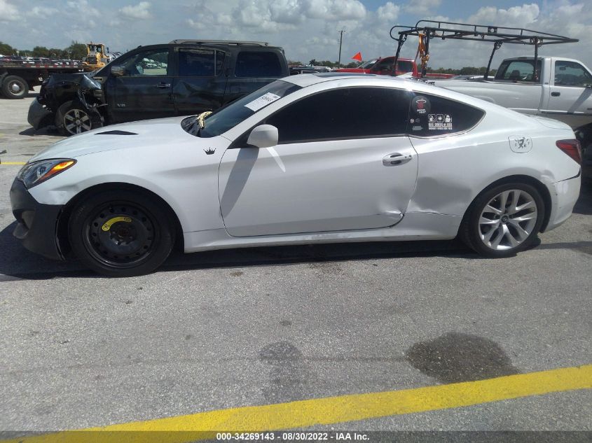 2013 HYUNDAI GENESIS COUPE 2.0T PREMIUM KMHHT6KD0DU107945