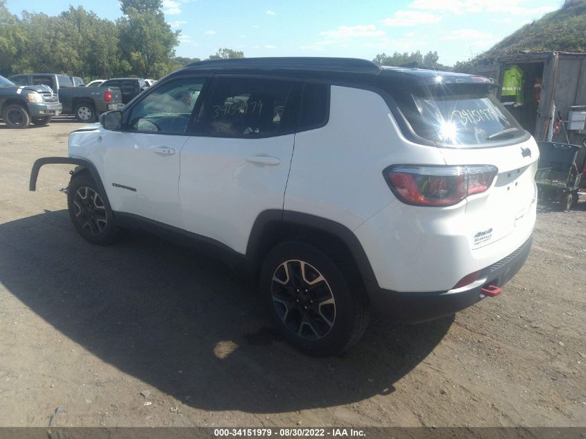 VIN 3C4NJDDB4KT674440 2019 JEEP COMPASS TRAILHAWK