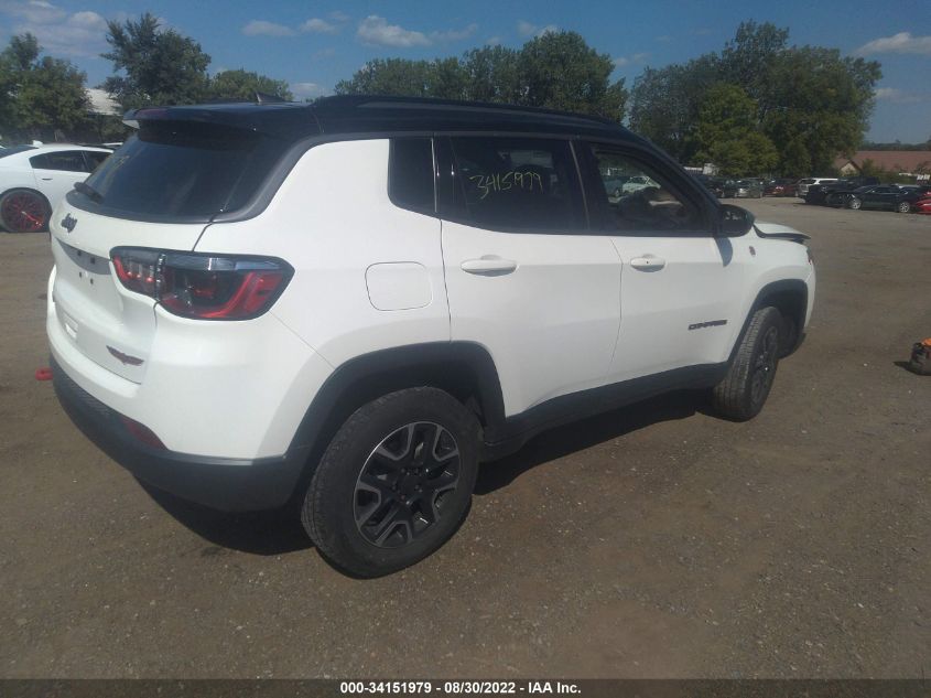 VIN 3C4NJDDB4KT674440 2019 JEEP COMPASS TRAILHAWK