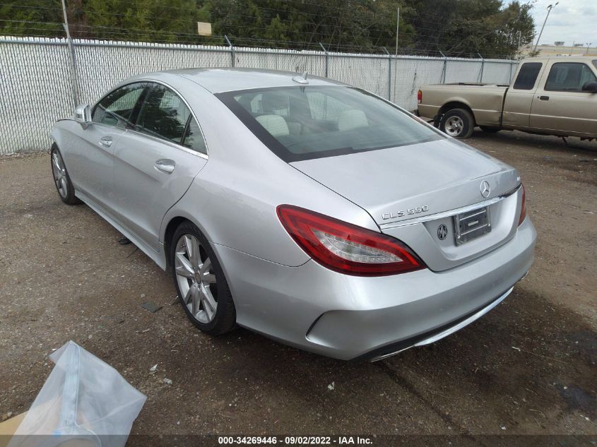 2015 MERCEDES-BENZ CLS-CLASS CLS 550 WDDLJ9BB0FA149255