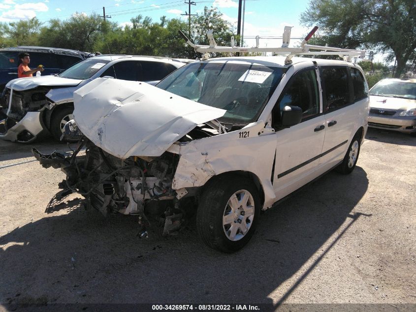 2013 RAM CARGO VAN TRADESMAN 2C4JRGAG6DR771427