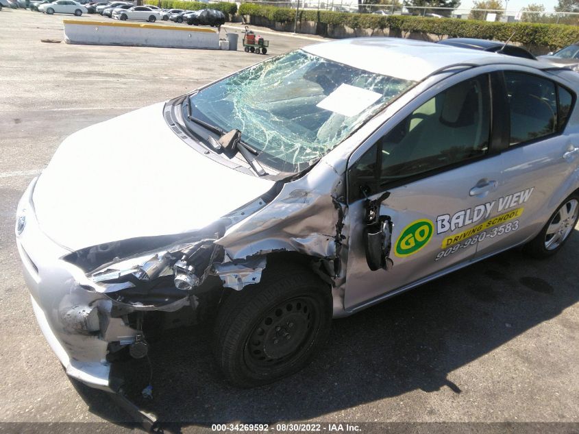 2014 TOYOTA PRIUS C ONE/THREE/TWO/FOUR JTDKDTB3XE1569056