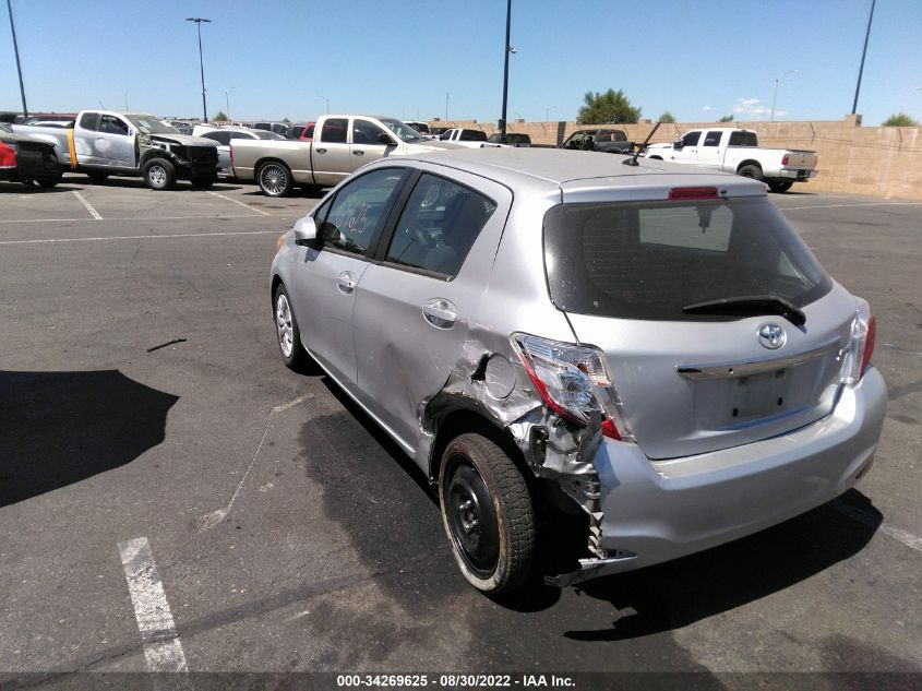 2014 TOYOTA YARIS L VNKKTUD33EA005729