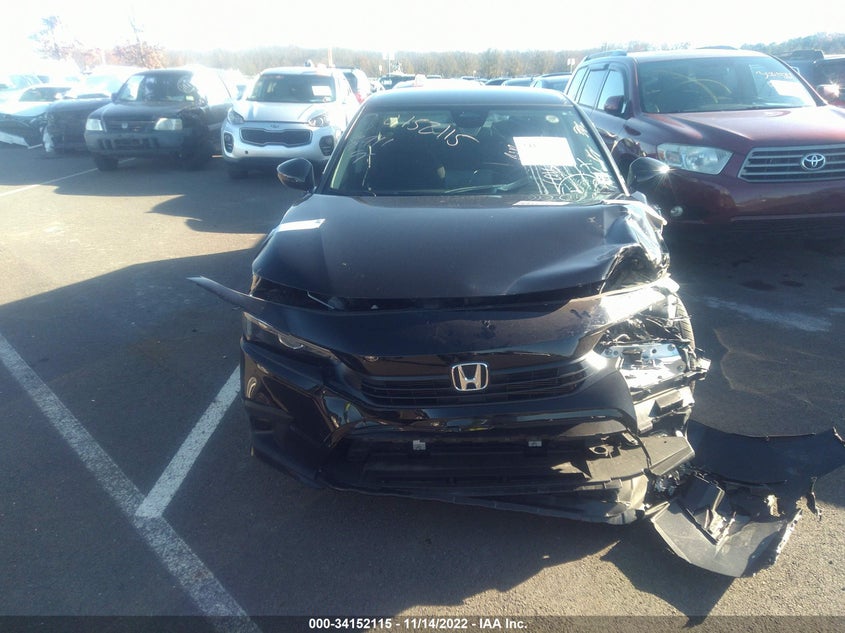 VIN 2HGFE2F21NH517926 2022 HONDA CIVIC SEDAN LX
