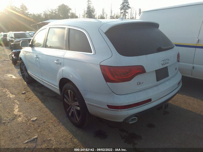 2013 AUDI Q7 3.0L TDI PRESTIGE WA1VMAFE2DD003235