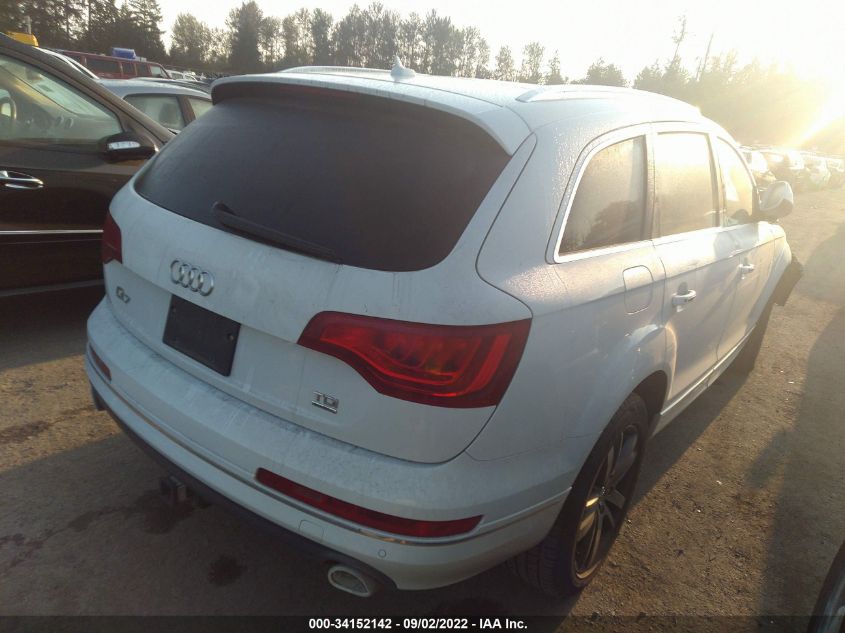 2013 AUDI Q7 3.0L TDI PRESTIGE WA1VMAFE2DD003235