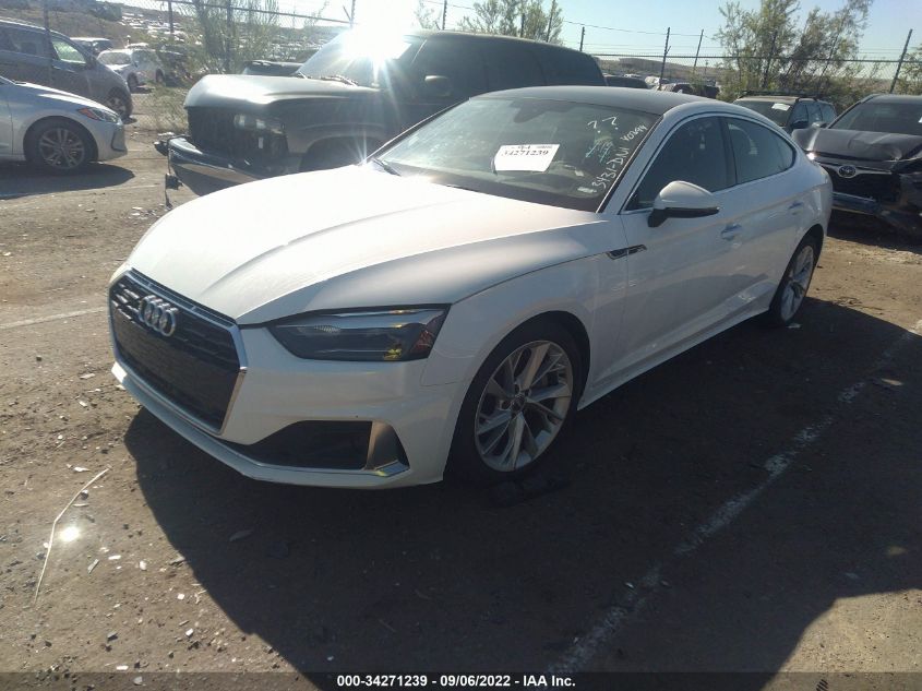 2020 AUDI A5 SPORTBACK PREMIUM WAUANCF50LA005950