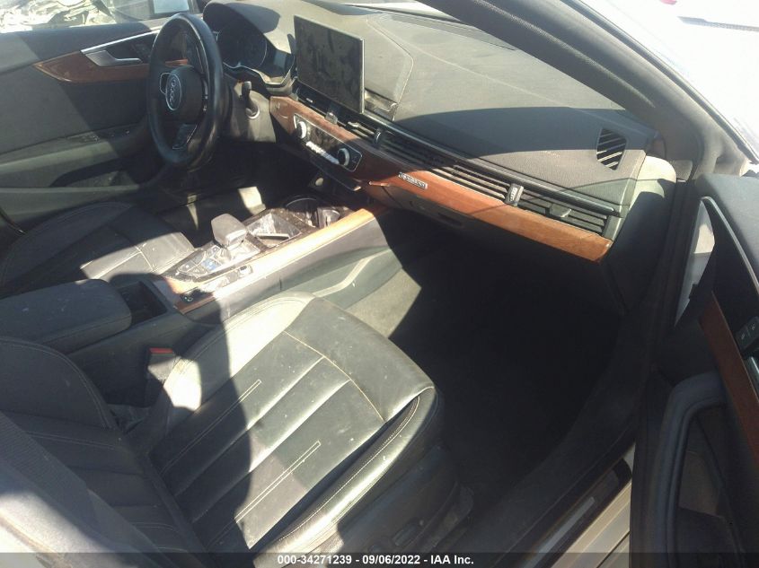 2020 AUDI A5 SPORTBACK PREMIUM WAUANCF50LA005950
