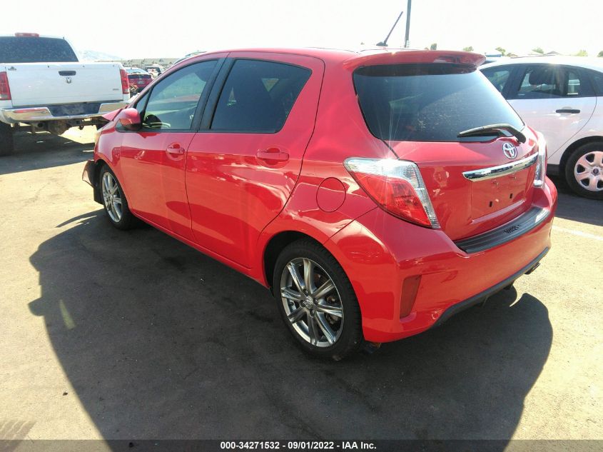 2014 TOYOTA YARIS L/SE/LE JTDKTUD39ED576276
