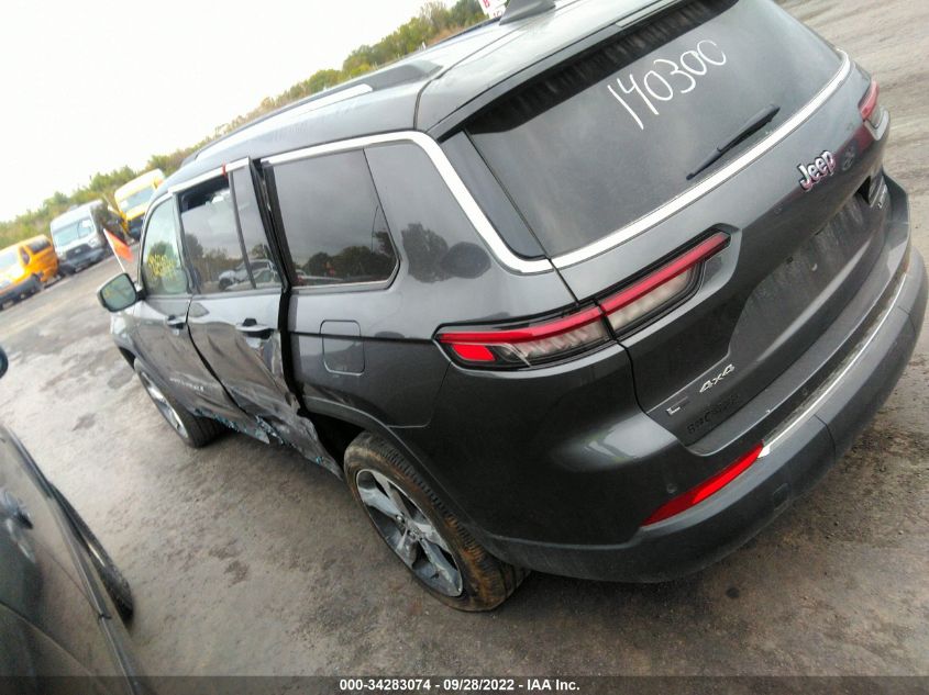 2021 JEEP GRAND CHEROKEE L LIMITED 1C4RJKBG6M8140300