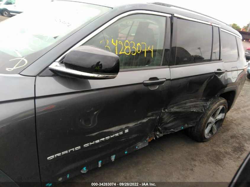 2021 JEEP GRAND CHEROKEE L LIMITED 1C4RJKBG6M8140300