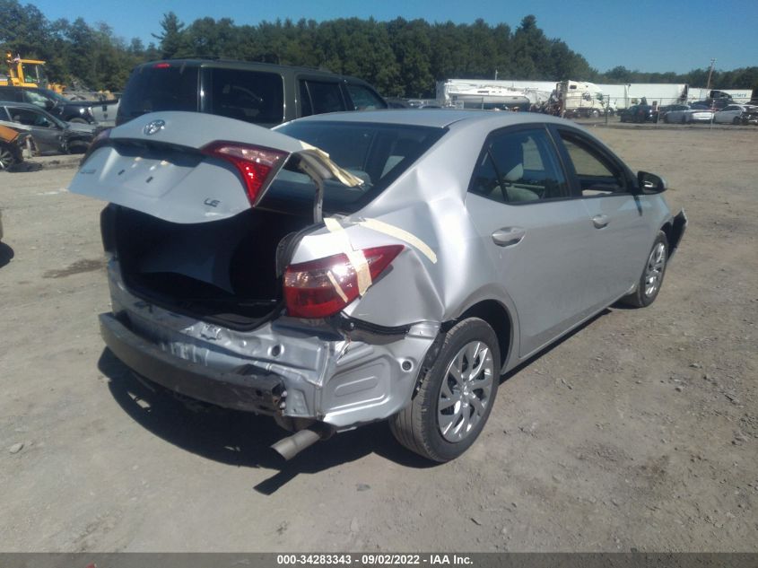 VIN 2T1BURHEXKC207568 2019 TOYOTA COROLLA no.4