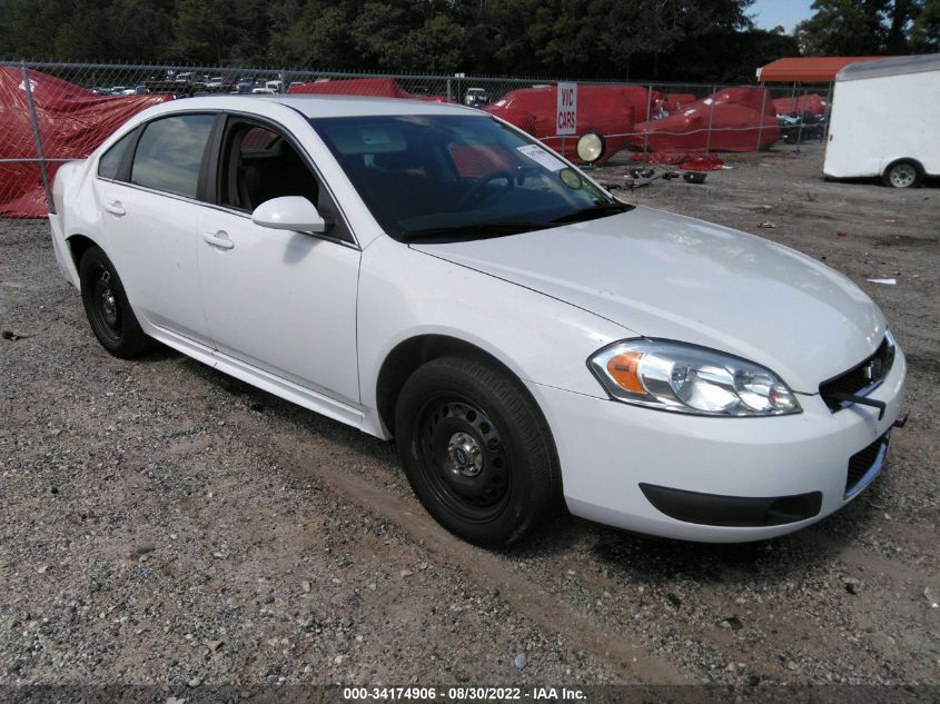 2013 CHEVROLET IMPALA POLICE 2G1WD5E33D1253718