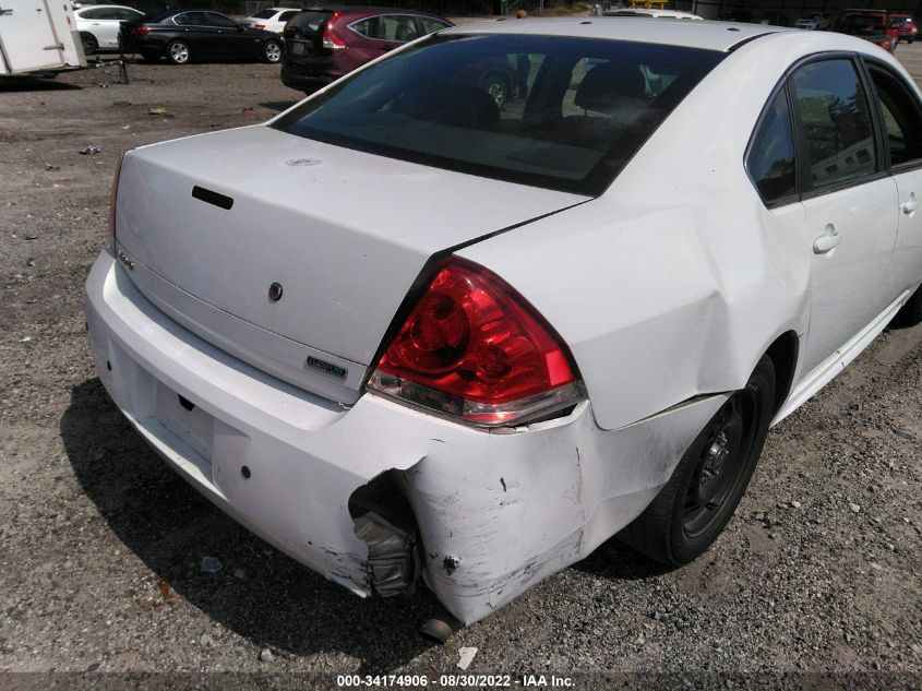2013 CHEVROLET IMPALA POLICE 2G1WD5E33D1253718