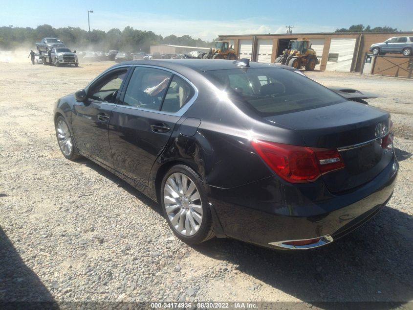 2015 ACURA RLX TECH PKG JH4KC1F55FC001496