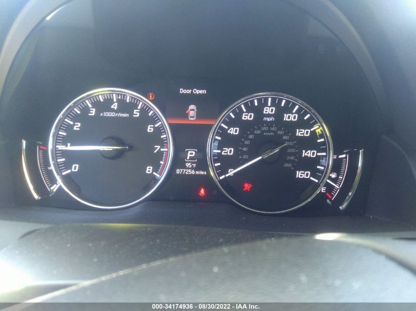 2015 ACURA RLX TECH PKG JH4KC1F55FC001496
