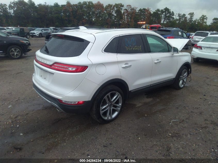 2019 LINCOLN MKC RESERVE 5LMCJ3D94KUL12895