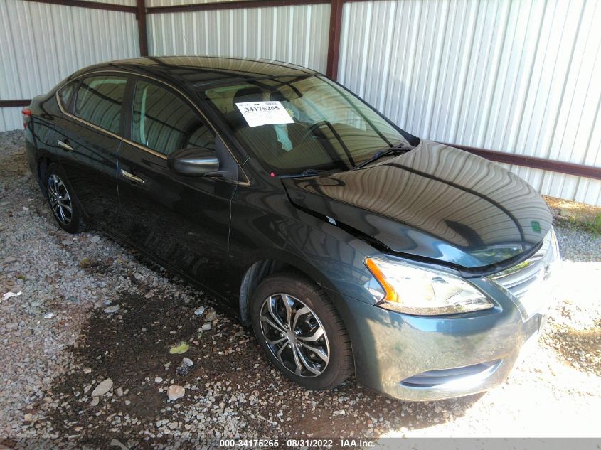 VIN 3N1AB7AP5DL648433 2013 NISSAN SENTRA no.1