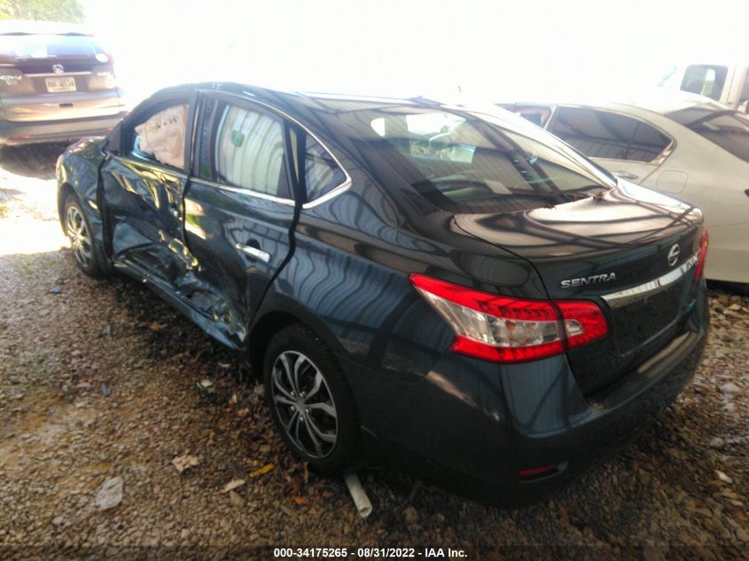 VIN 3N1AB7AP5DL648433 2013 NISSAN SENTRA no.3