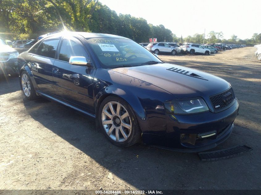 WUAPV54B73N905340 AUDI RS6 Photo 1