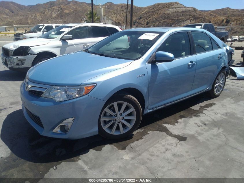 2013 TOYOTA CAMRY HYBRID LE 4T1BD1FK8DU095185