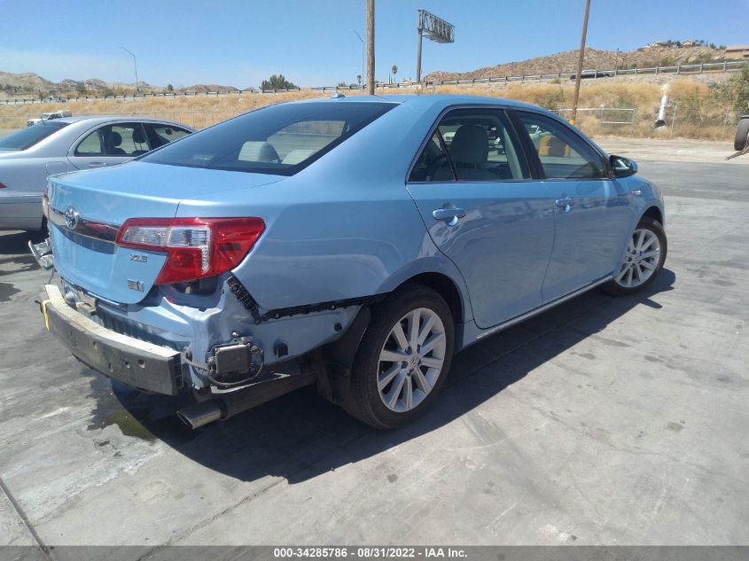 2013 TOYOTA CAMRY HYBRID LE 4T1BD1FK8DU095185