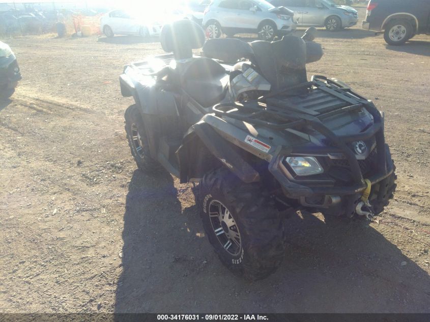 2012 CAN-AM OUTLANDER MAX 800R XT/800R LTD 3JBEPXN10CJ000601