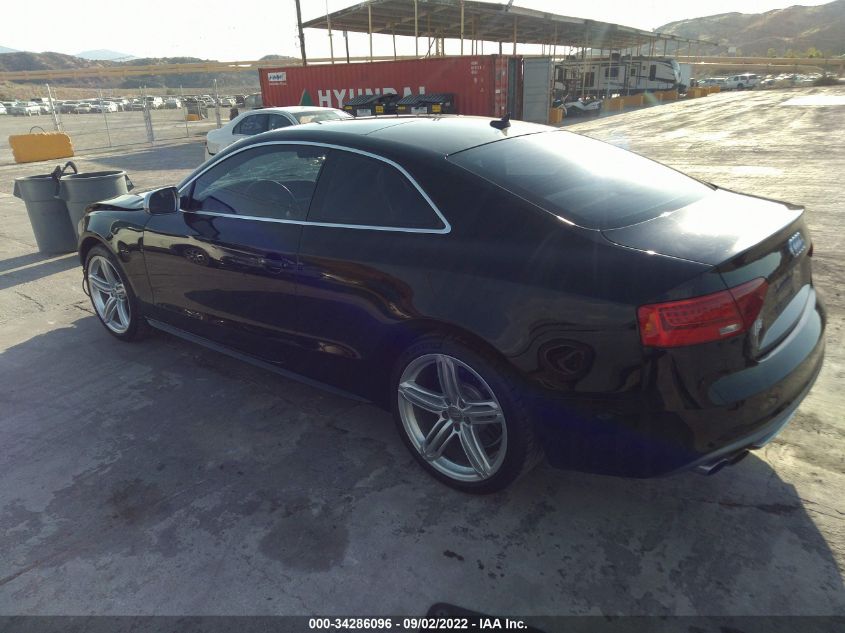 2013 AUDI S5 PREMIUM PLUS WAUGGAFR3DA021458