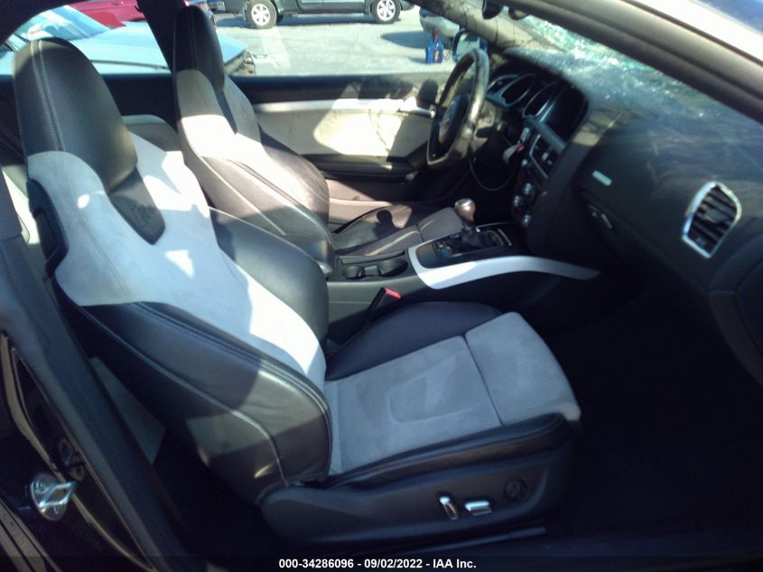 2013 AUDI S5 PREMIUM PLUS WAUGGAFR3DA021458