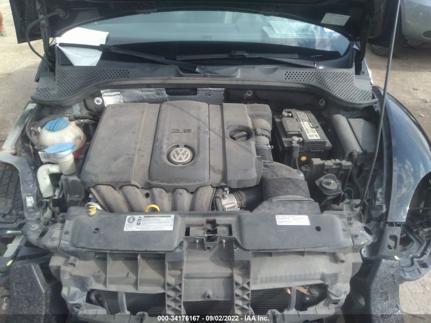 2014 VOLKSWAGEN BEETLE COUPE 2.5L 3VWJX7AT2EM616799