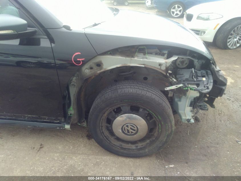 2014 VOLKSWAGEN BEETLE COUPE 2.5L 3VWJX7AT2EM616799