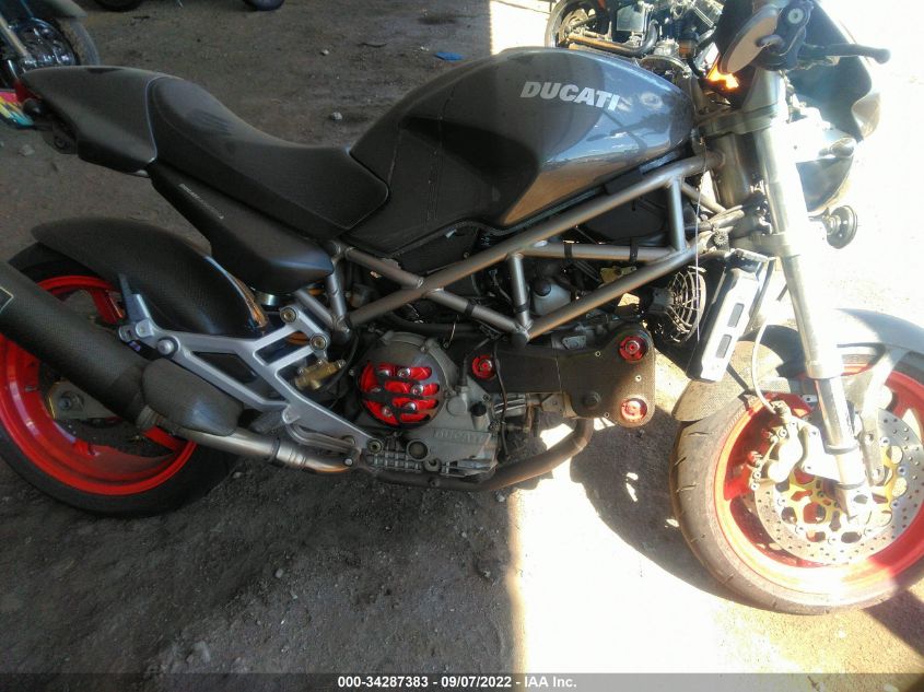 2001 DUCATI M900 S4 ZDM1RB8S31B001892