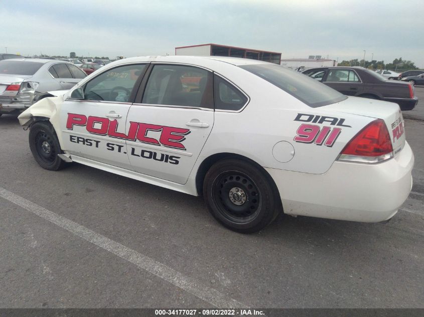 2014 CHEVROLET IMPALA LIMITED POLICE 2G1WD5E34E1185897