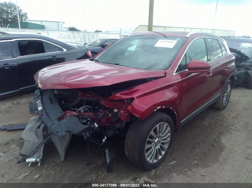 2015 LINCOLN MKC 5LMCJ1A94FUJ28281