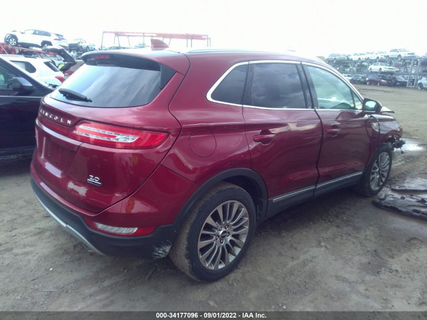 2015 LINCOLN MKC 5LMCJ1A94FUJ28281