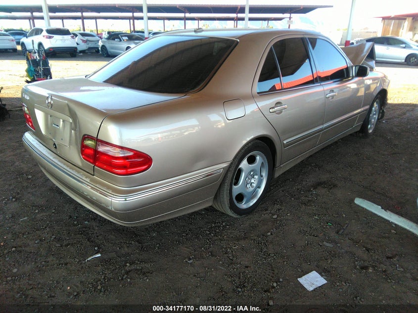 2002 MERCEDES-BENZ E VIN: WDBJF70J02B416608