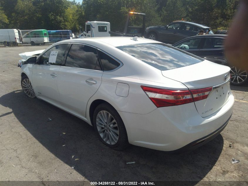 2014 TOYOTA AVALON HYBRID LIMITED 4T1BD1EBXEU024539