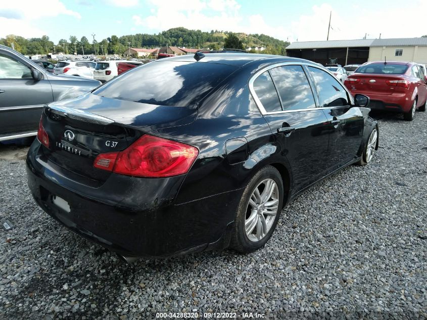 2013 INFINITI G37 SEDAN JOURNEY JN1CV6AP8DM715851