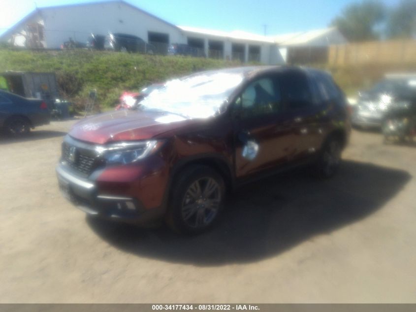 2021 HONDA PASSPORT EX-L 5FNYF8H54MB025698