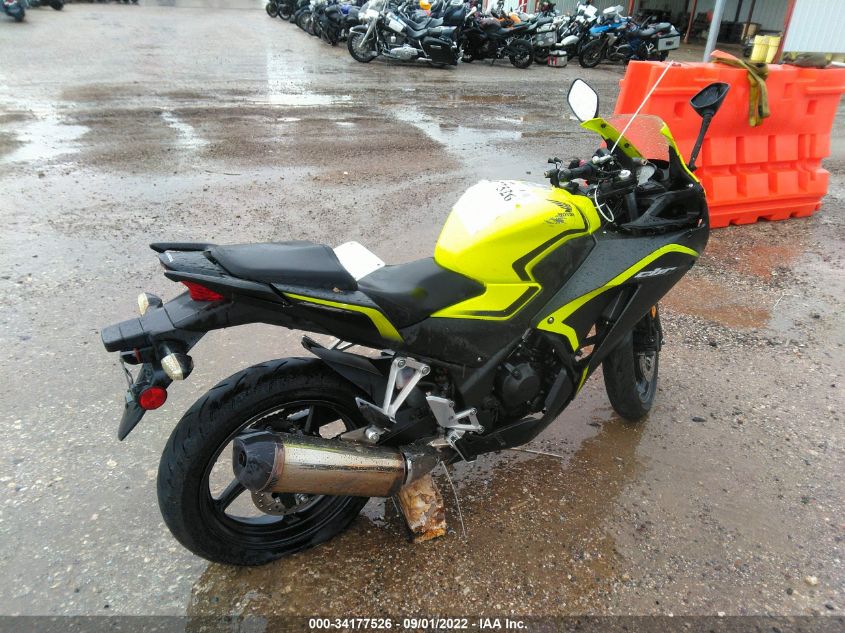 2016 HONDA CBR300 R MLHNC5102G5200316