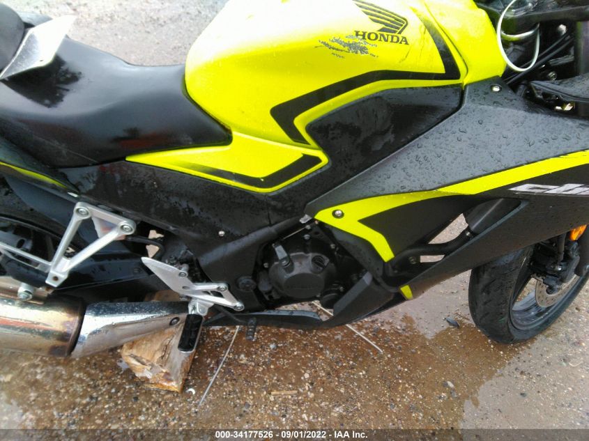 2016 HONDA CBR300 R MLHNC5102G5200316